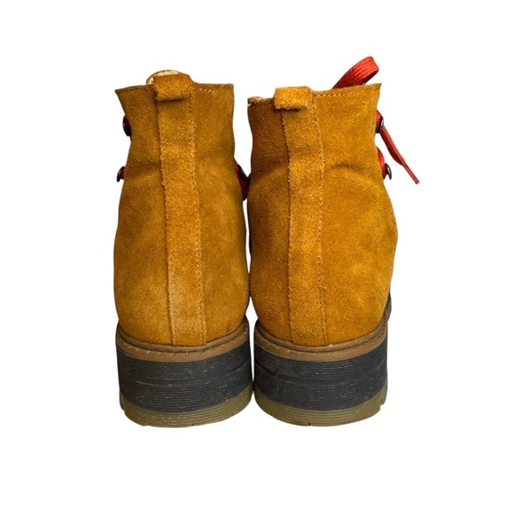 Avellini Suede leather hiking lace up boots shearling lined shoes women’s 37 - Picture 6 of 13